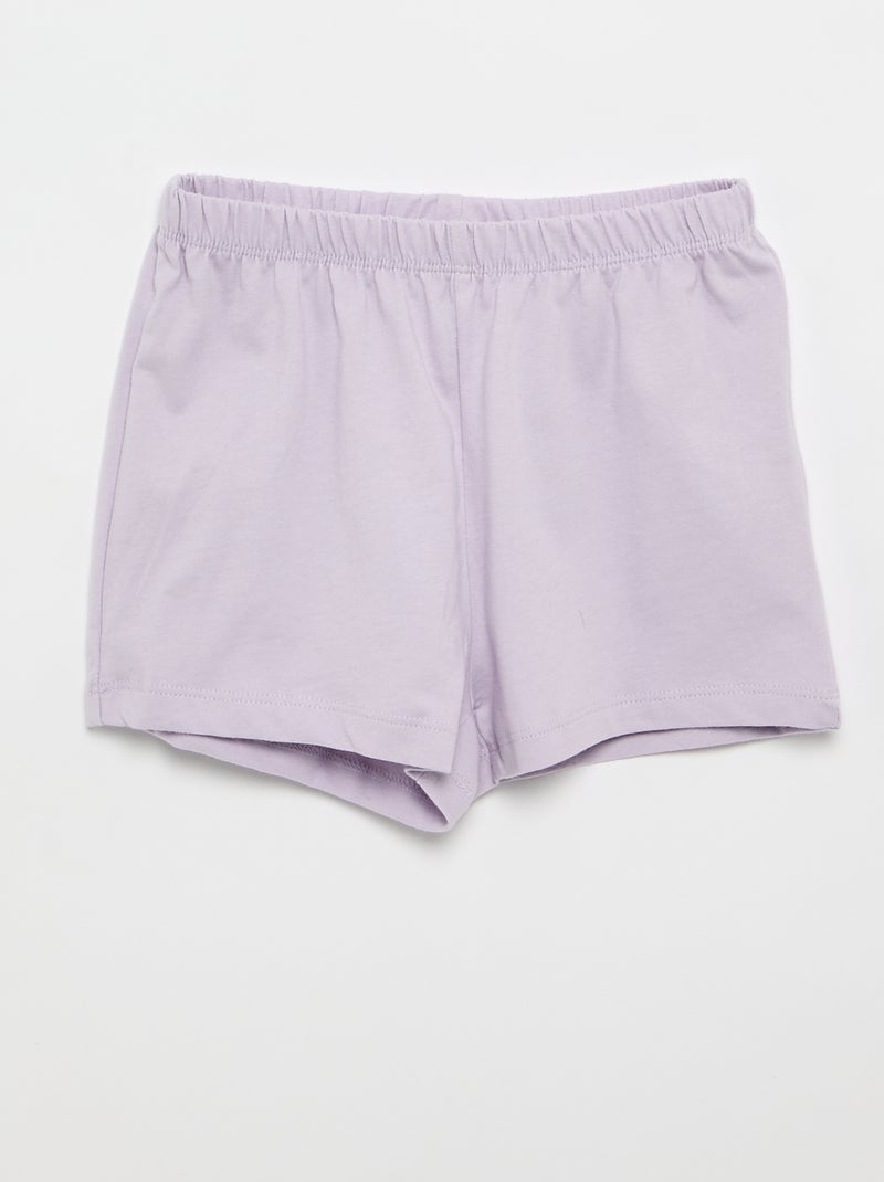 Pijama corto 'Stitch' - 2 piezas Purpura - Kiabi