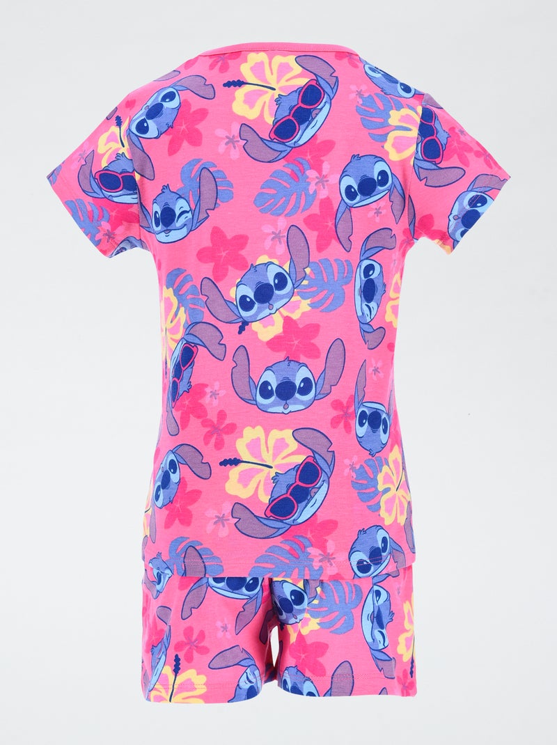 Pijama corto 'Stitch' ROSA - Kiabi