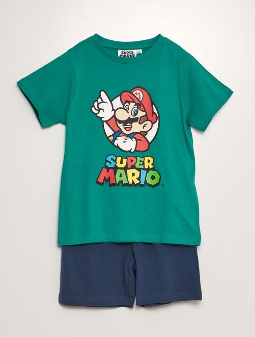Pijama corto 'Super Mario' - 2 piezas - Kiabi