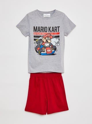 Pijama corto 'Super Mario' - 2 piezas