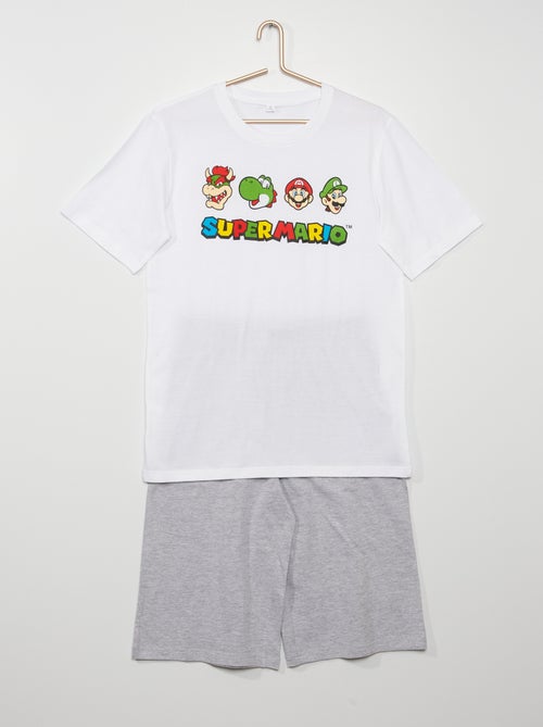 Pijama corto 'Super Mario' - Kiabi