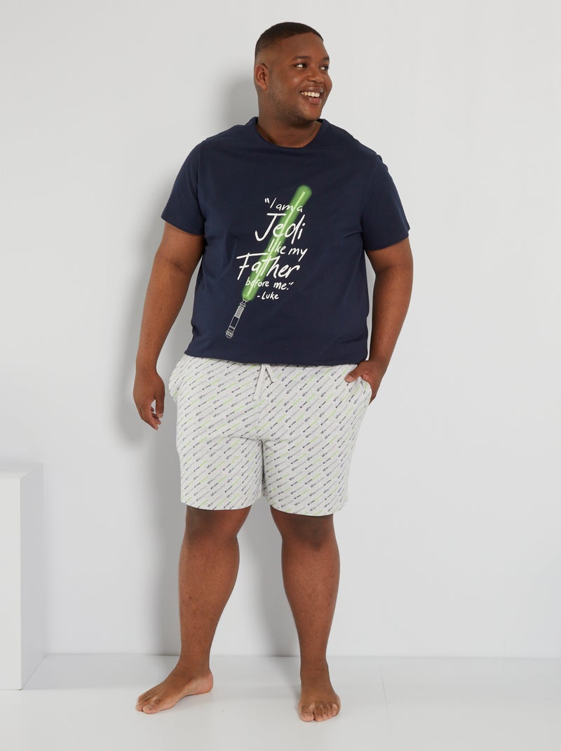 Pijama corto 'The Mandalorian' - 2 piezas AZUL - Kiabi