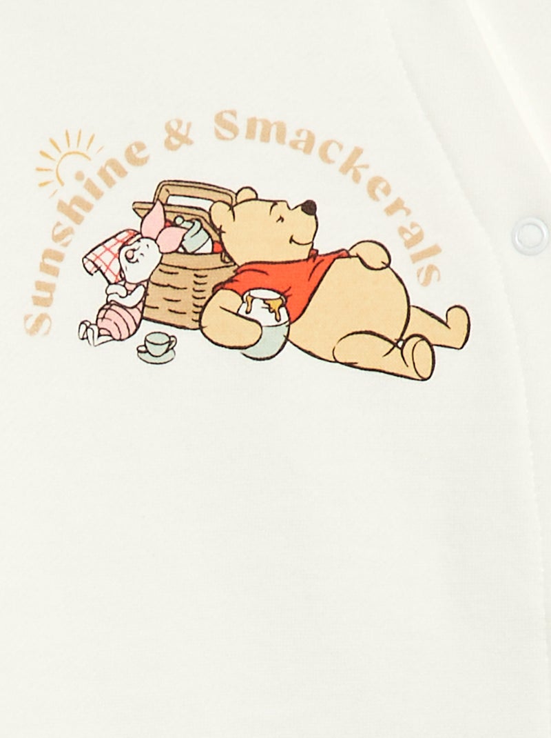 Pijama cruzado 'Winnie' Blanco - Kiabi
