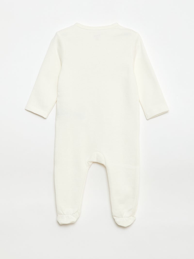 Pijama cruzado 'Winnie' Blanco - Kiabi