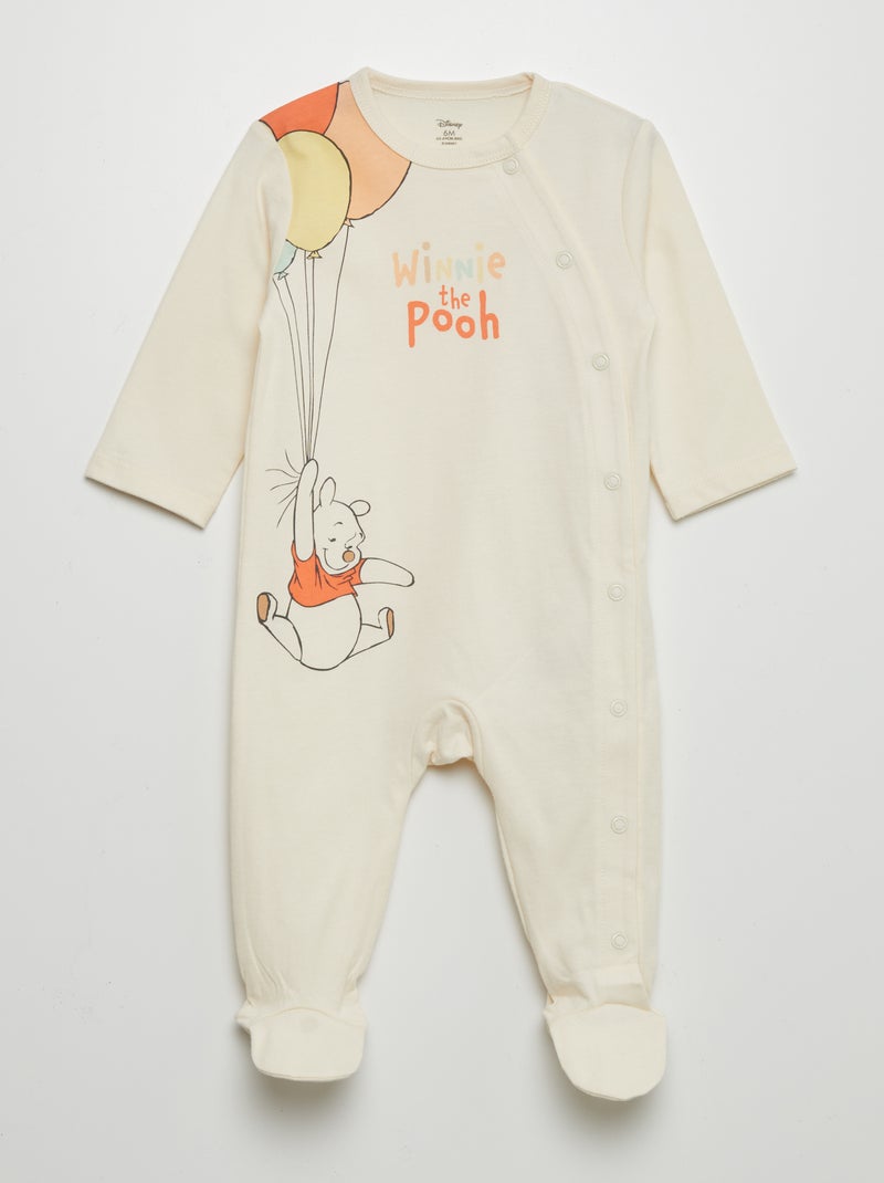 Pijama de 1 pieza estampado 'Winnie' BEIGE - Kiabi