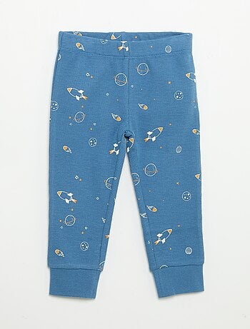 Pijama de 2 piezas - Camiseta de manga larga + pantalón