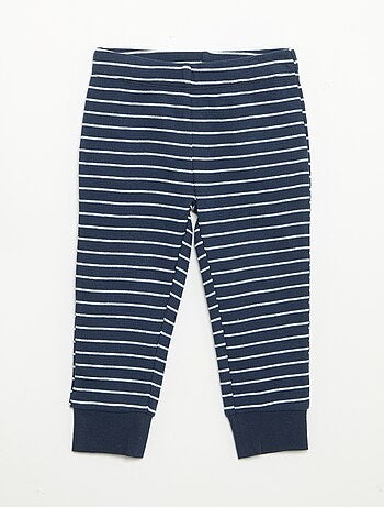 Pijama de 2 piezas - Camiseta de manga larga + pantalón