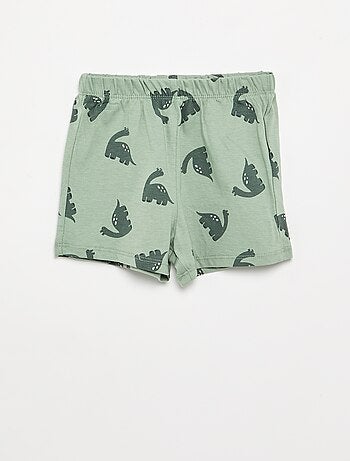 Pijama de 2 piezas - Camiseta + pantalón corto