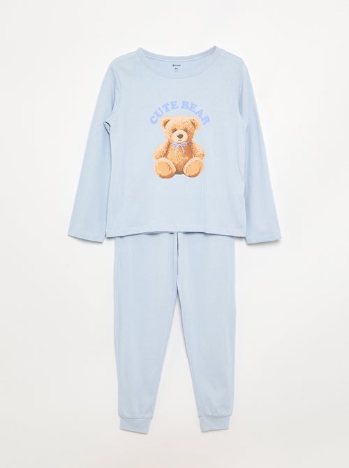 Pijama de 2 piezas - Pack de 2 - Kiabi