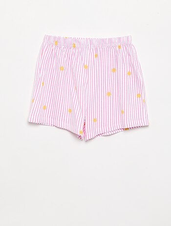 Pijama de 2 piezas - short + camiseta
