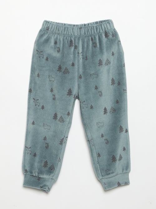 Pijama de 2 piezas - Sudadera + pantalón - Kiabi