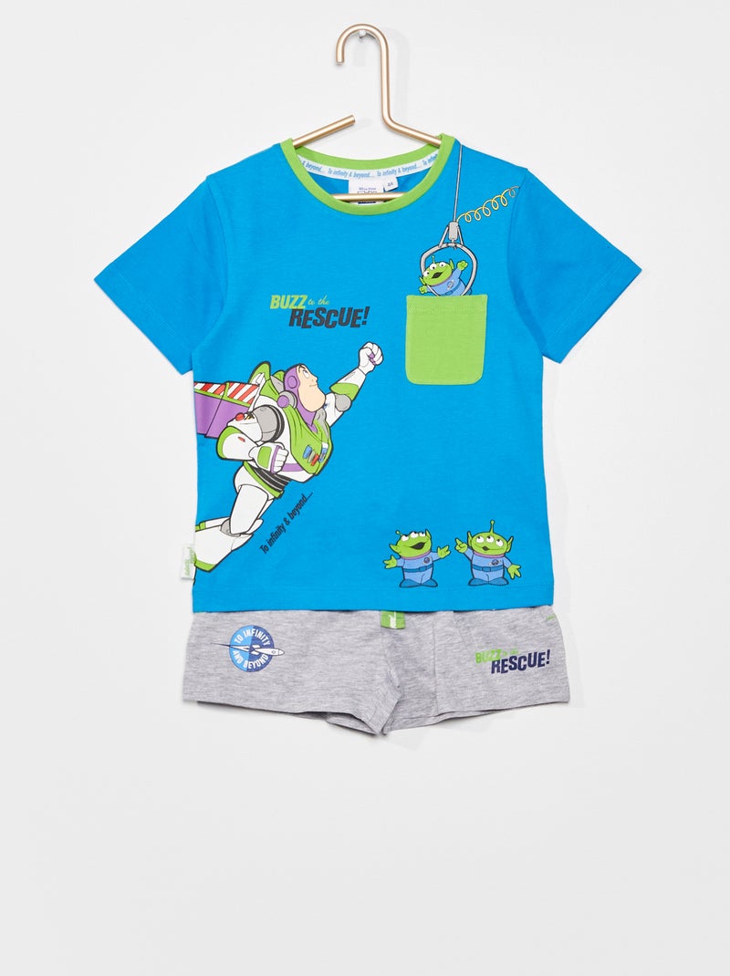 Pijama de 2 piezas 'Buzz Lightyear' 'Toy Story' azul/gris - Kiabi