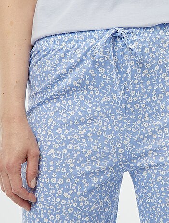 Pijama de 2 piezas: camiseta + pantalón estampado