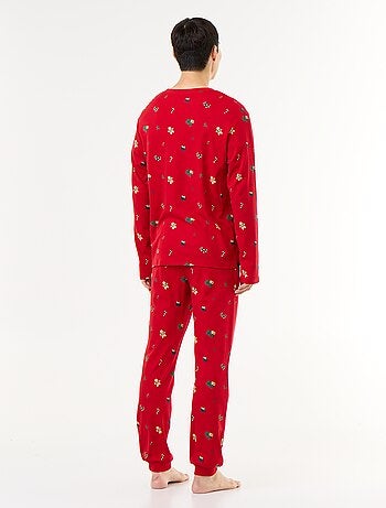 Pijama de 2 piezas camiseta + pantalón 'Navidad'