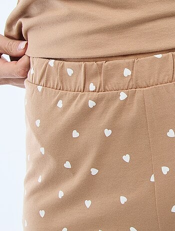 Pijama de 2 piezas con estampado 'Marie'