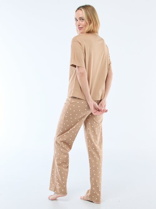 Pijama de 2 piezas con estampado de 'Chip y Chop' - Kiabi