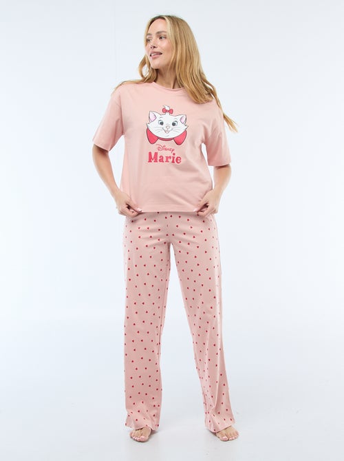 Pijama de 2 piezas con estampado 'Marie' - Kiabi