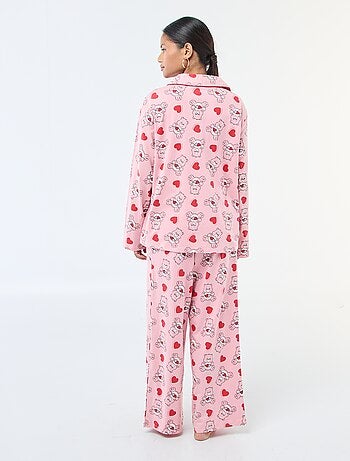 Pijama de 2 piezas con estampado 'Ositos Cariñositos'