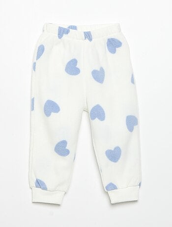Pijama de 2 piezas de forro polar