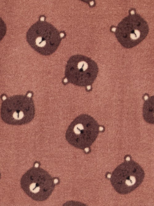 Pijama de 2 piezas de forro polar - Kiabi