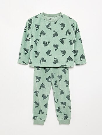 Pijama de 2 piezas de forro polar