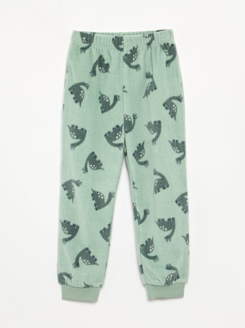 Pijama de 2 piezas de forro polar - Kiabi