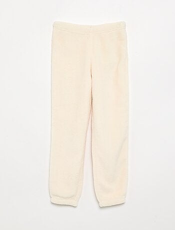 Pijama de 2 piezas de polar coral - Sudadera + pantalón