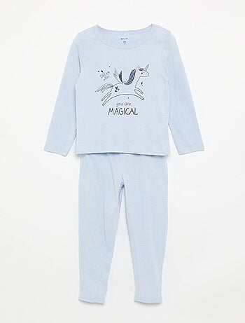 Pijama de 2 piezas de punto