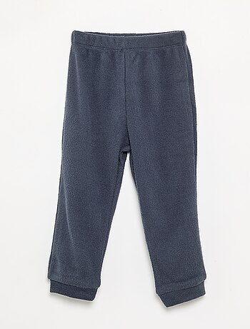 Pijama de 2 piezas de punto gofrado - Sudadera + pantalón