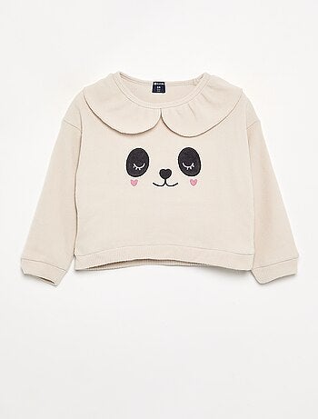 Pijama de 2 piezas de punto gofrado - Sudadera + pantalón