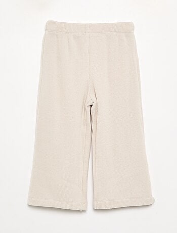 Pijama de 2 piezas de punto gofrado - Sudadera + pantalón