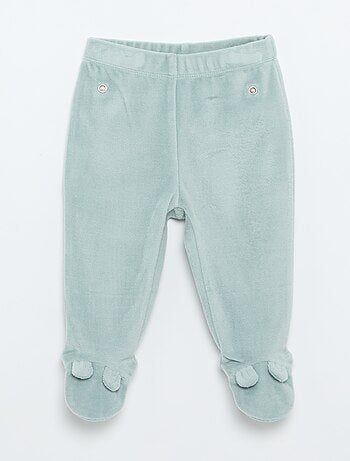 Pijama de 2 piezas de terciopelo