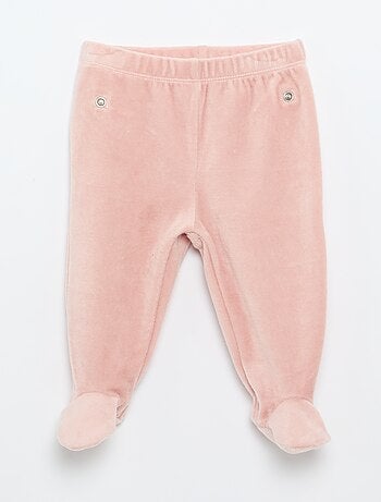 Pijama de 2 piezas de terciopelo