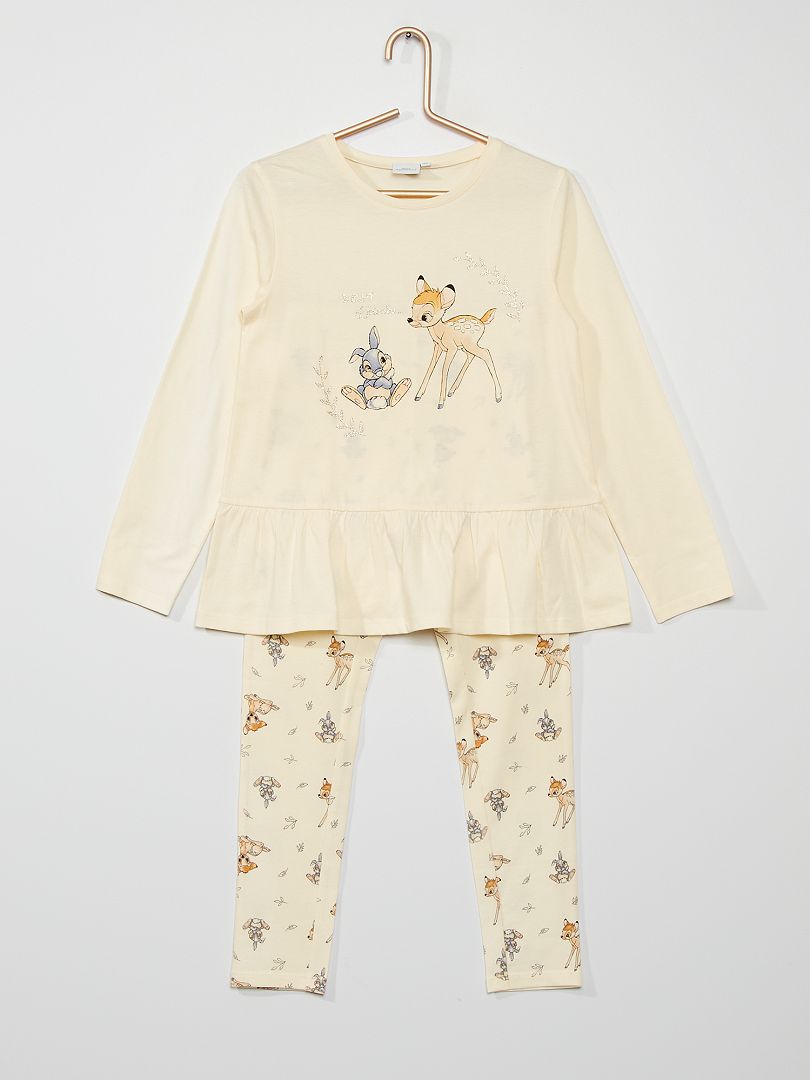 Pijama de 2 piezas 'Disney' BLANCO - Kiabi