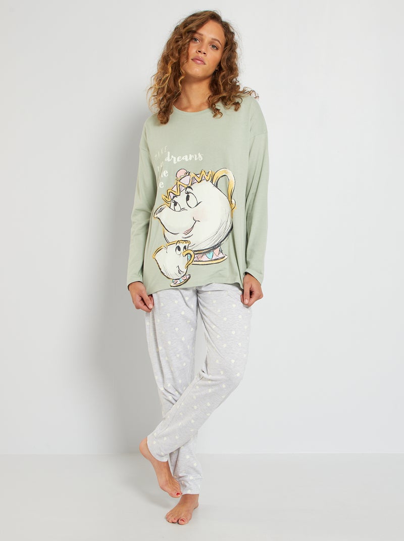 Pijama de 2 piezas 'Disney' VERDE - Kiabi