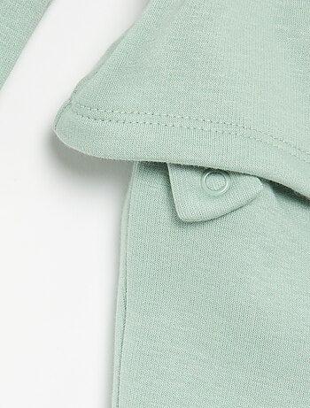 Pijama de 2 piezas efecto terciopelo