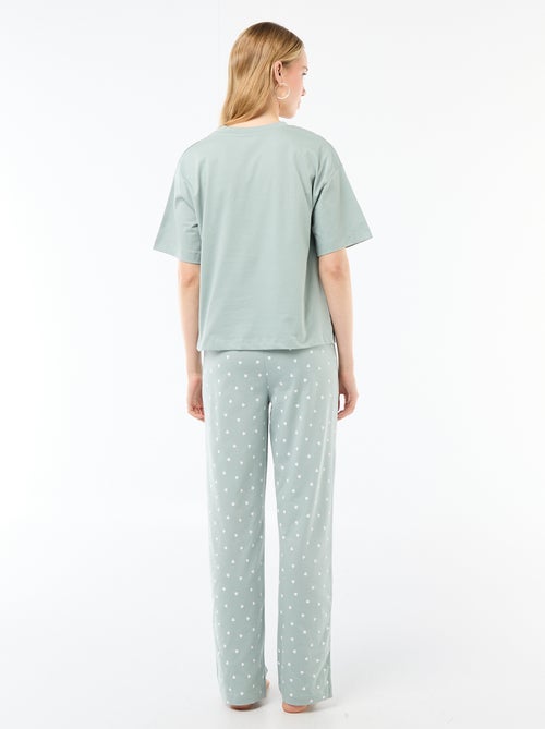 Pijama de 2 piezas estampado 'Bambi' - Kiabi