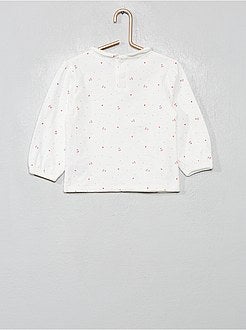 Pijama de 2 piezas estampado 'cerezas' - Kiabi