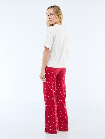 Pijama de 2 piezas con estampado 'Marie'