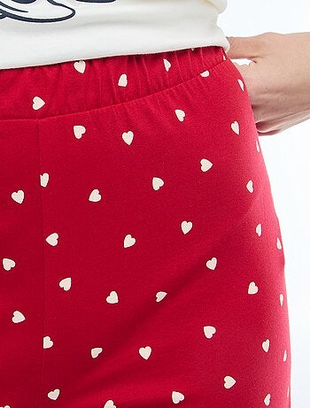 Pijama de 2 piezas con estampado 'Marie'