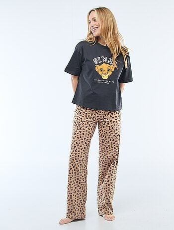 Pijama de 2 piezas con estampado 'Marie'