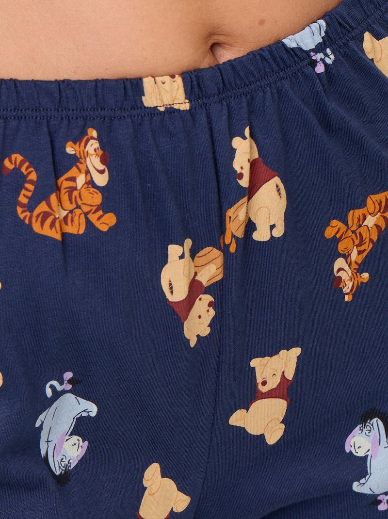 Pijama de 2 piezas estampado 'Winnie the Pooh' Azul - Kiabi