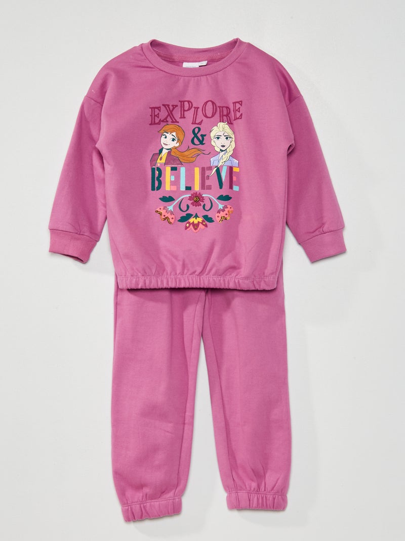 Pijama de 2 piezas 'Frozen' de 'Disney' PURPURA - Kiabi