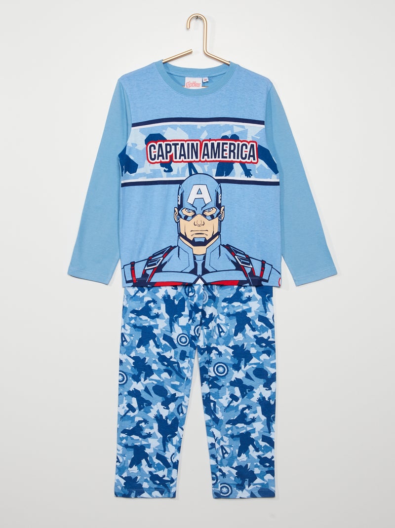 Pijama de 2 piezas 'Iron Man' azul - Kiabi