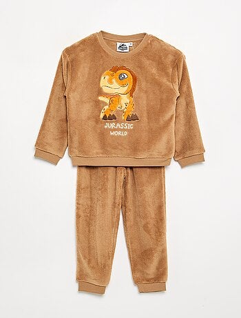 Pijama de 2 piezas 'Jurassic World' - Camiseta de manga larga + pantalón