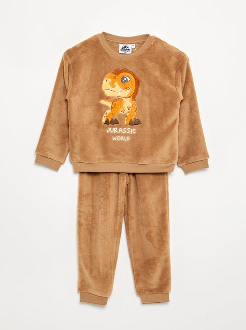 Pijama de 2 piezas 'Jurassic World' - Camiseta de manga larga + pantalón - Kiabi