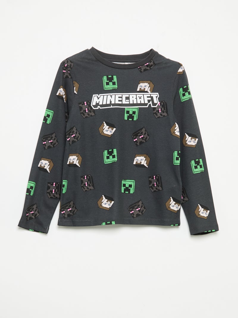 Pijama de 2 piezas 'Minecraft' Azul - Kiabi