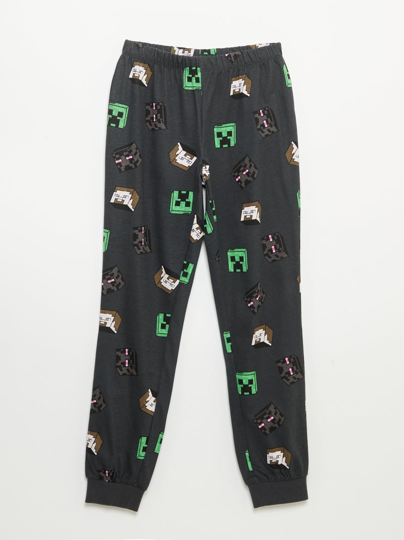 Pijama de 2 piezas 'Minecraft' Azul - Kiabi