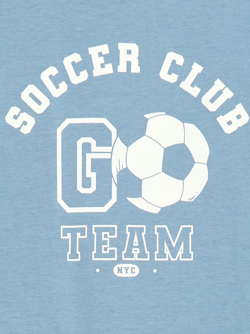 Pijama de 2 piezas Pantalón corto + camiseta - Kiabi