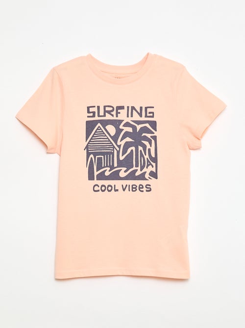 Pijama de 2 piezas Pantalón corto + camiseta - Kiabi